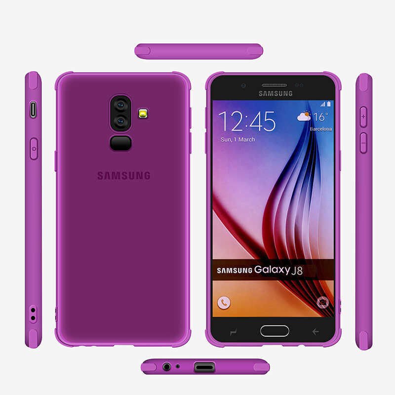 Samsung Galaxy J8 Kılıf HEPTEKİLETİŞİM Odyo Silikon