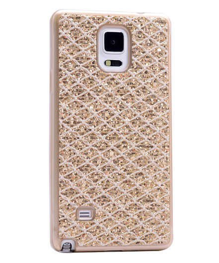Galaxy Note 4 Kılıf Zore Simli Halat Silikon