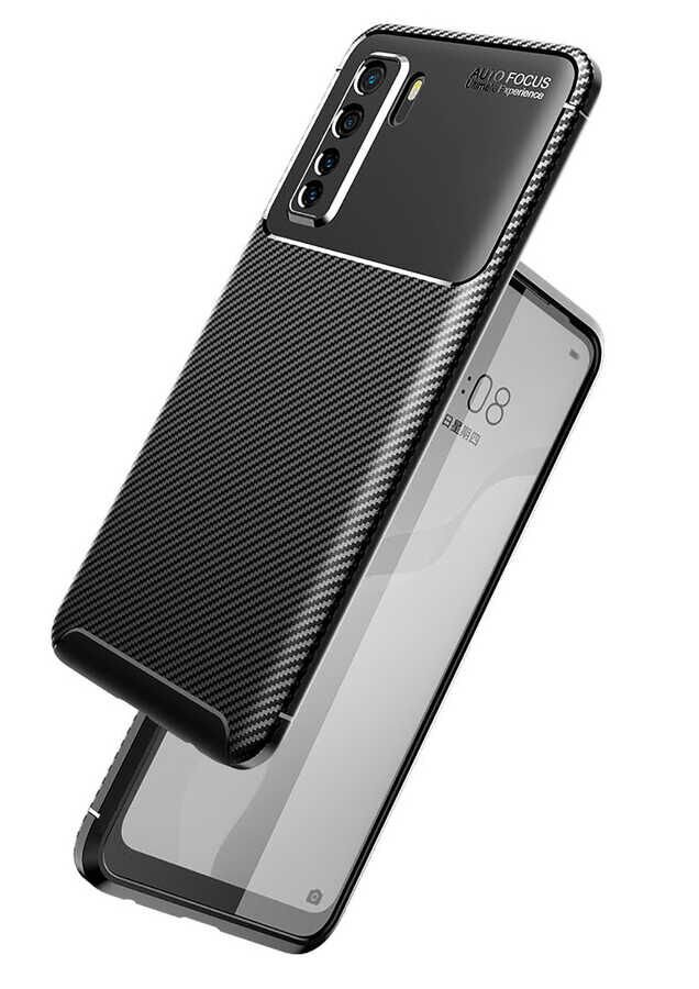 Huawei P40 Lite 5G Kılıf HEPTEKİLETİŞİM Negro Silikon Kapak