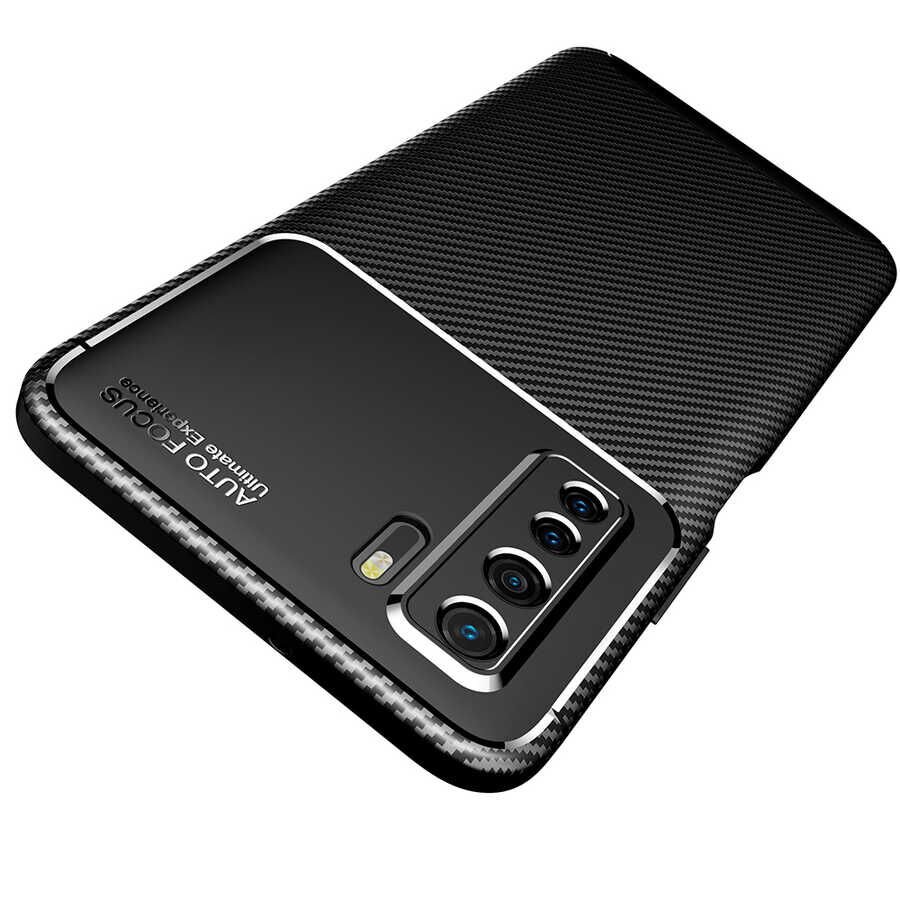 Huawei P40 Lite 5G Kılıf HEPTEKİLETİŞİM Negro Silikon Kapak