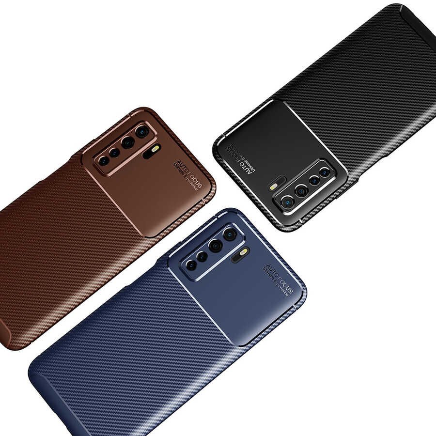 Huawei P40 Lite 5G Kılıf HEPTEKİLETİŞİM Negro Silikon Kapak