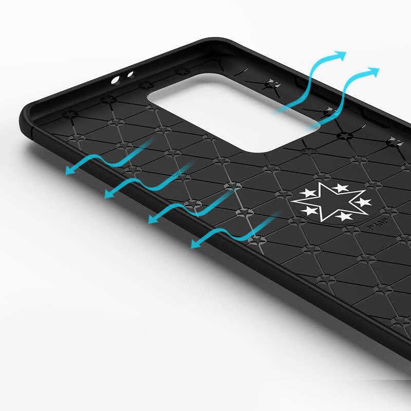 Huawei P40 Pro Kılıf Kamera Çıkıntılı Renkli Yüzüklü Standlı Mıknatıslı Kapak (RAVEL) Kırmızı