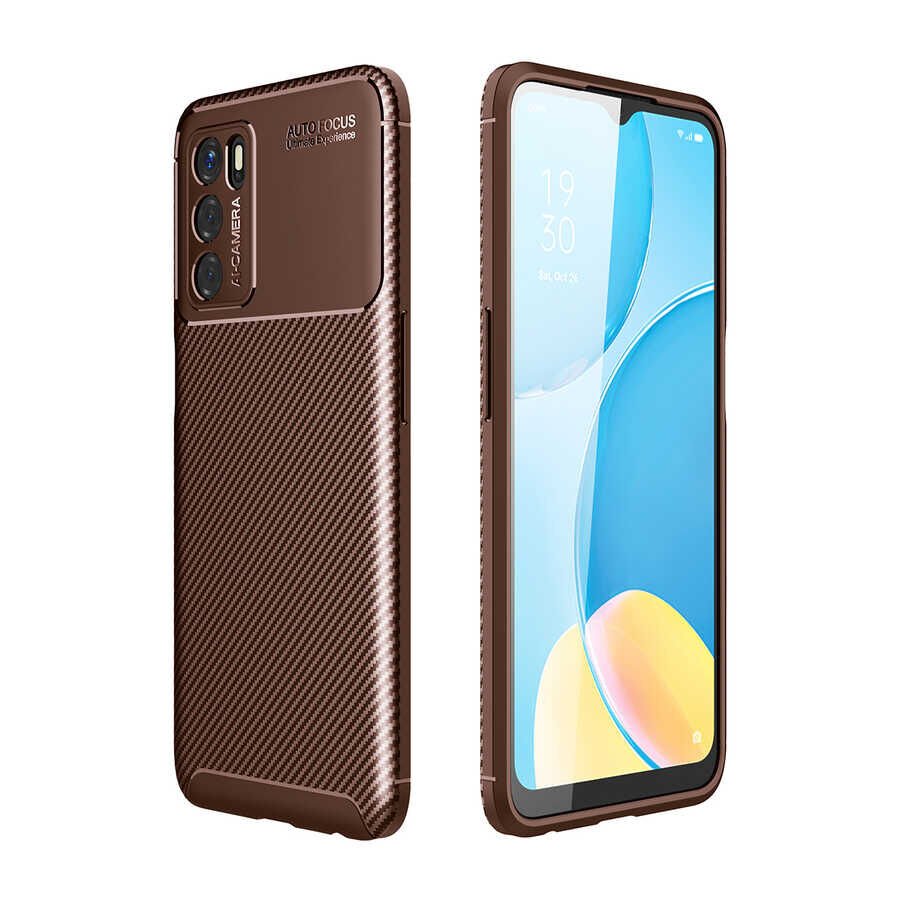 Oppo A16 Kılıf HEPTEKİLETİŞİM Negro Silikon Kapak