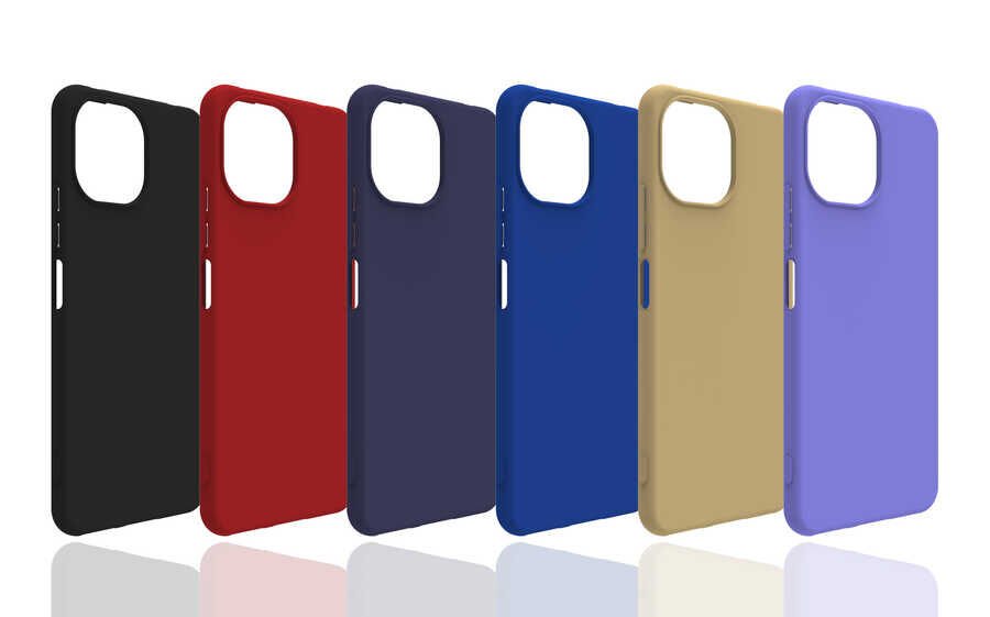 Xiaomi Mi 11 Lite Kılıf HEPTEKİLETİŞİM Biye Silikon