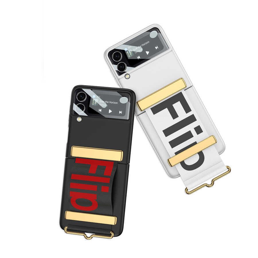 Samsung Galaxy Z Flip 3 Kılıf HEPTEKİLETİŞİM Flio Kıpta Kapak