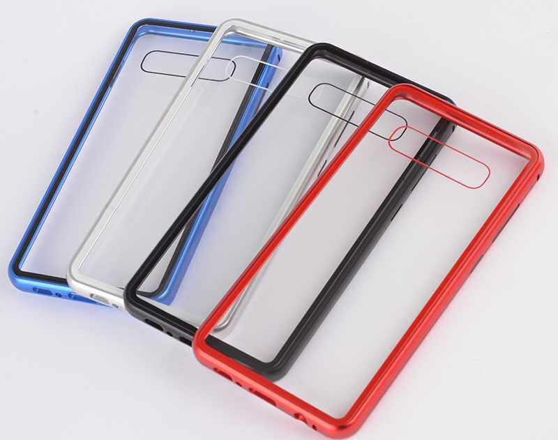 Samsung Galaxy S10 Plus Kılıf HEPTEKİLETİŞİM Devrim Mıknatıslı Cam Kapak
