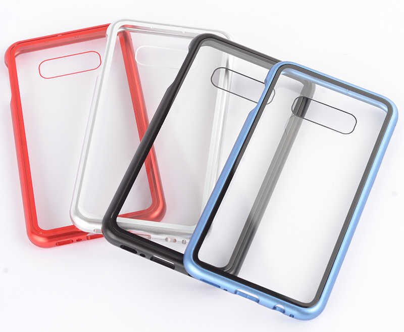 Samsung Galaxy S10E Kılıf HEPTEKİLETİŞİM Devrim Mıknatıslı Cam Kapak