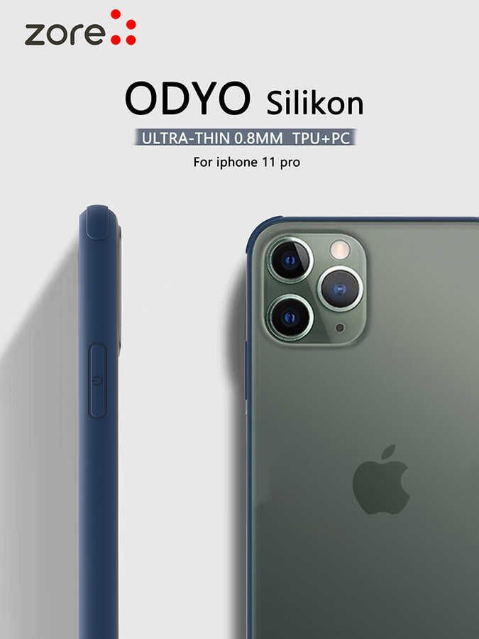Apple iPhone 11 Pro Kılıf HEPTEKİLETİŞİM Odyo Silikon