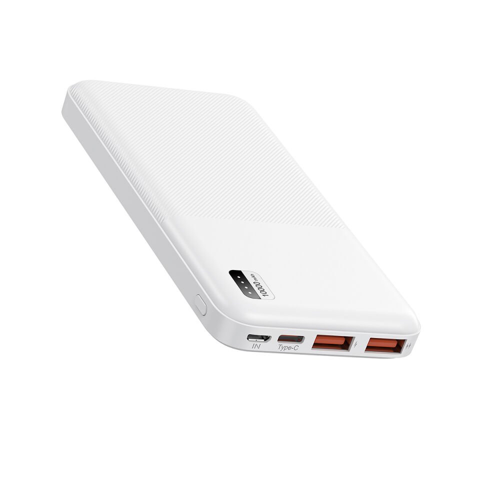 Xipin PX721 Hızlı Şarj Özellikli LED Işık Göstergeli Dual USB Taşınabilir Powerbank 10000mAh