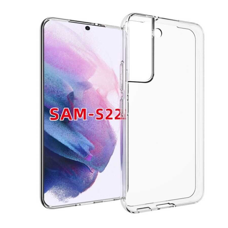 Samsung Galaxy S22 Kılıf HEPTEKİLETİŞİM Süper Silikon Kapak