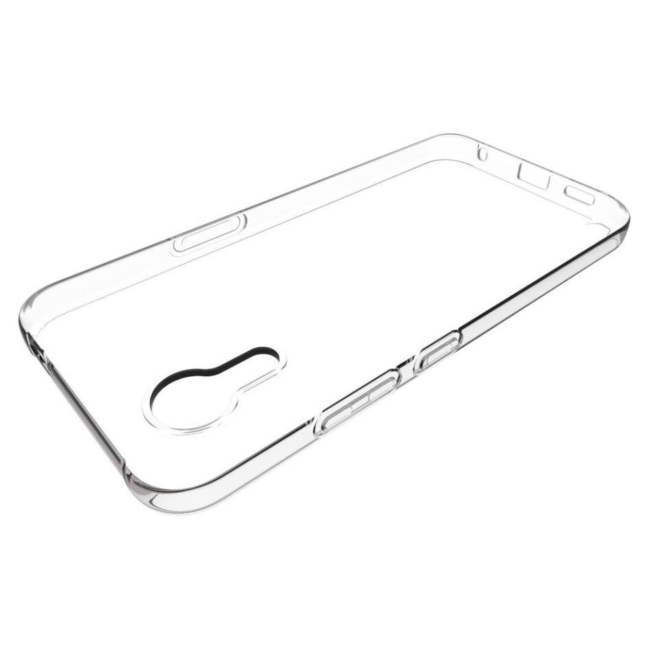 Samsung Galaxy Xcover7 Şeffaf Kılıf Yumuşak İnce Tasarımlı Kapak (SÜPER) Şeffaf