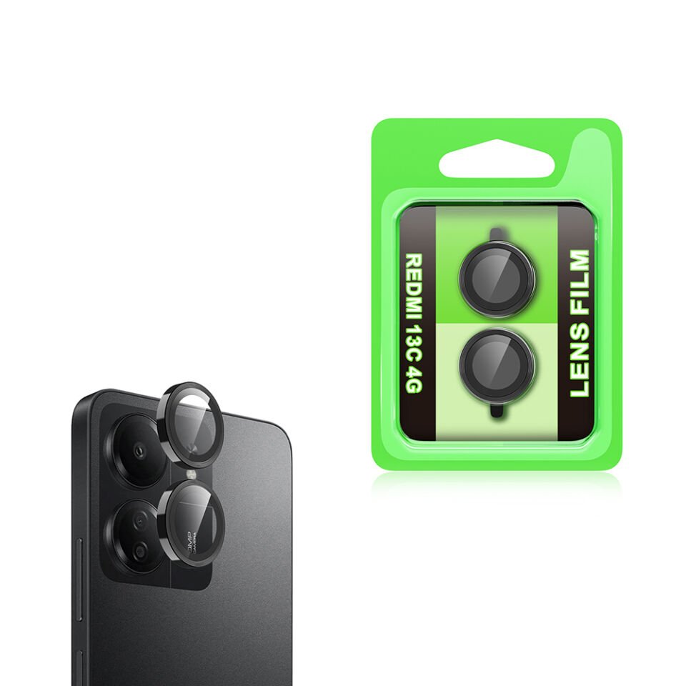 Xiaomi Redmi 13C HEPTEKİLETİŞİM CL-07 Kamera Lens Koruyucu