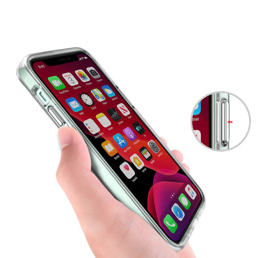 Apple iPhone 12 Mini Kılıf HEPTEKİLETİŞİM Gard Silikon