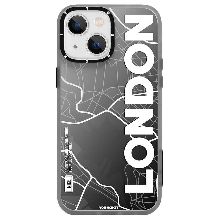 Apple iPhone 13 Kılıf YoungKit World Trip Serisi Kapak