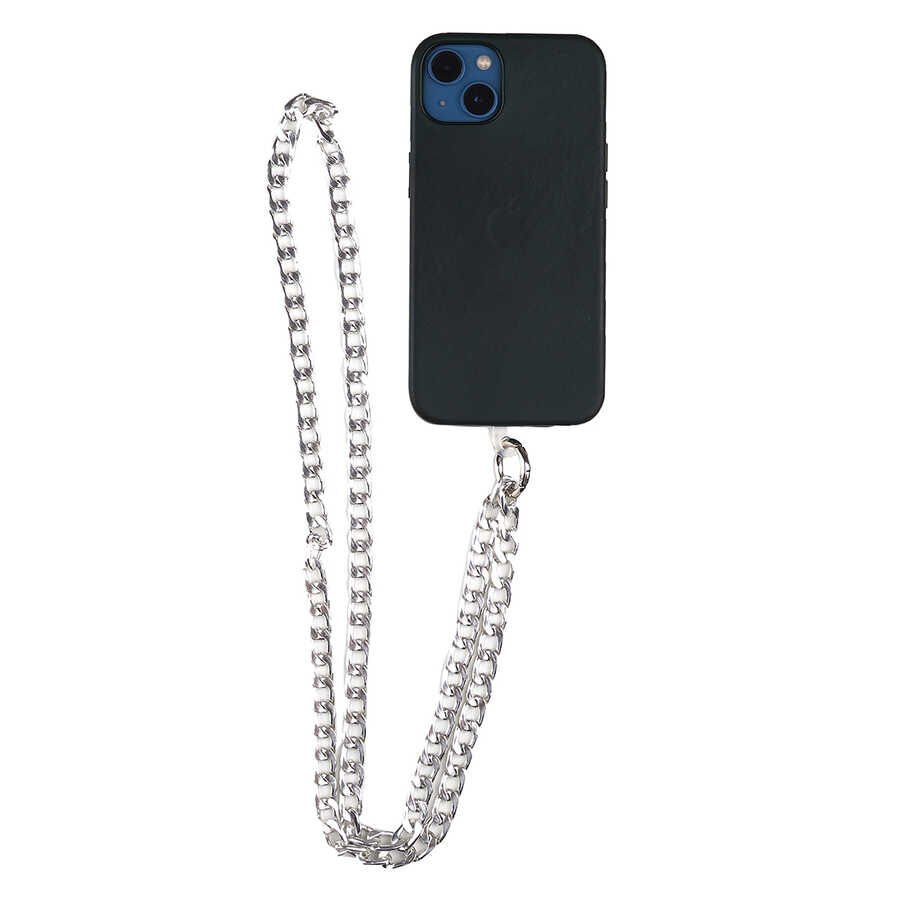 HEPTEKİLETİŞİM Cep Telefonu Askısı Metal Zincir 95 cm
