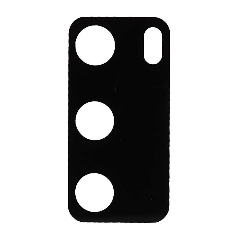 Huawei P40 Kamera Lens Koruyucu Cam Filmi Tam Kaplama Tasarım (z-kamera-camı) Siyah