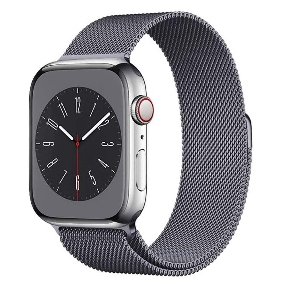 Apple Watch 44mm HEPTEKİLETİŞİM Band-01 Metal Kordon
