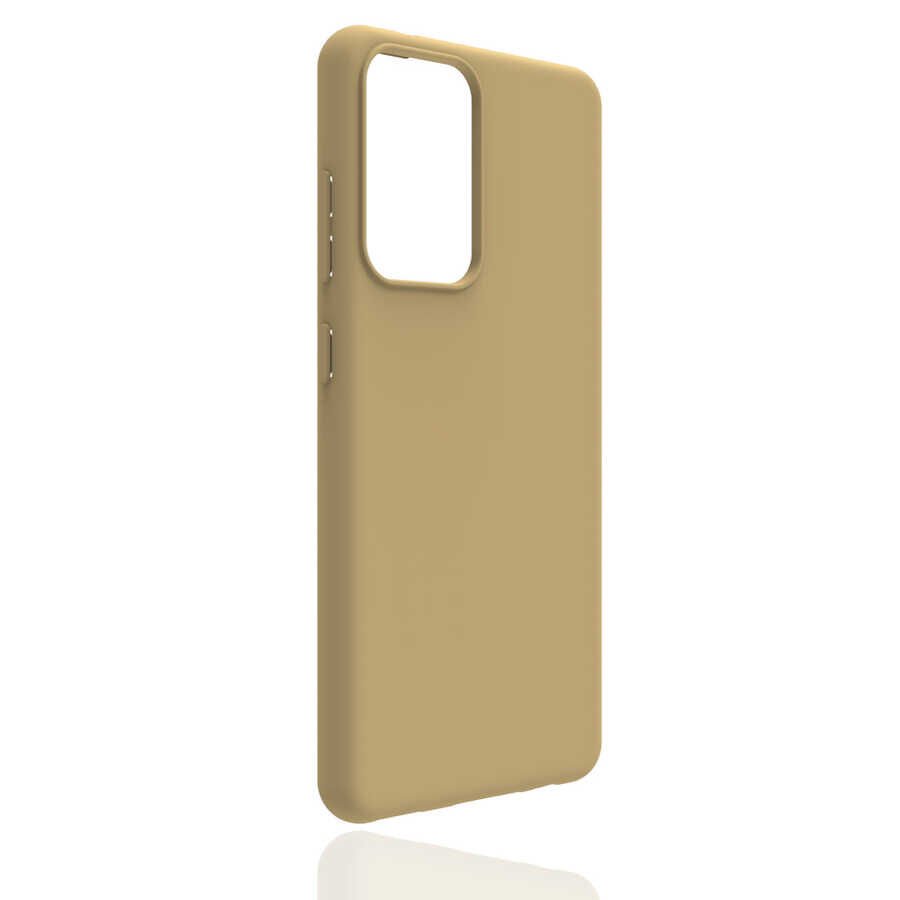 Samsung Galaxy A52 Kılıf Kamera Korumalı Esnek Renkli Silikon Kapak (Biye) Mavi