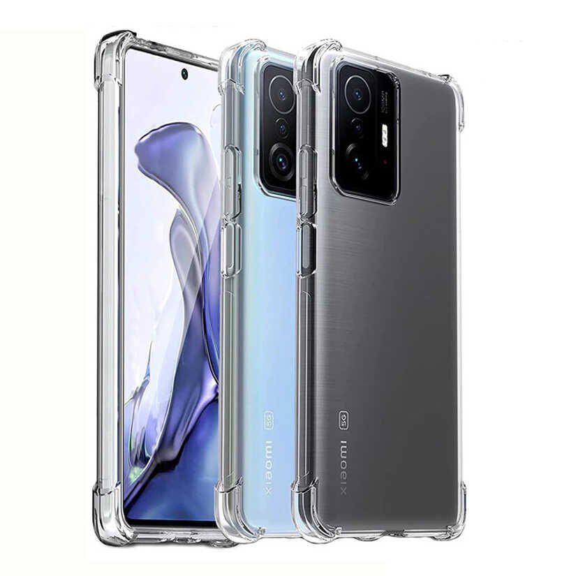 Xiaomi Mi 11T 5G Kılıf HEPTEKİLETİŞİM Nitro Anti Shock Silikon