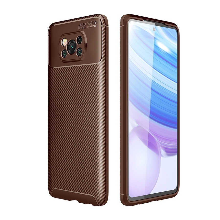 Xiaomi Poco X3 Kılıf HEPTEKİLETİŞİM Negro Silikon Kapak