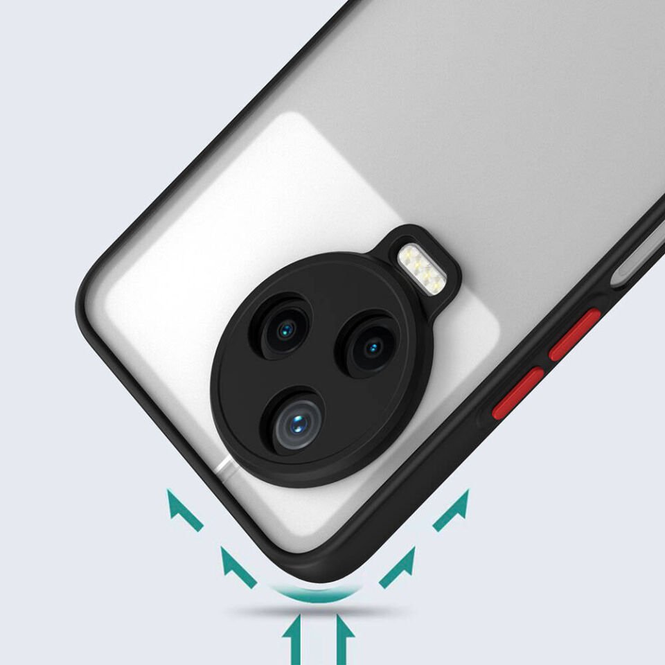İnfinix Note 12 Pro Kılıf HEPTEKİLETİŞİM Hux Kapak