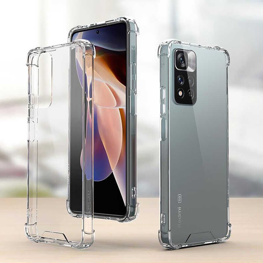 Xiaomi Redmi Note 11 Pro Plus 5G Kılıf HEPTEKİLETİŞİM Nitro Anti Shock Silikon