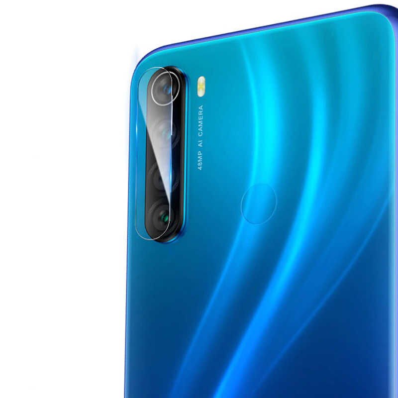 Xiaomi Redmi Note 8 Kamera Lens Koruyucu Cam Filmi Tam Kaplama Tasarım (z-kamera-camı) Renksiz