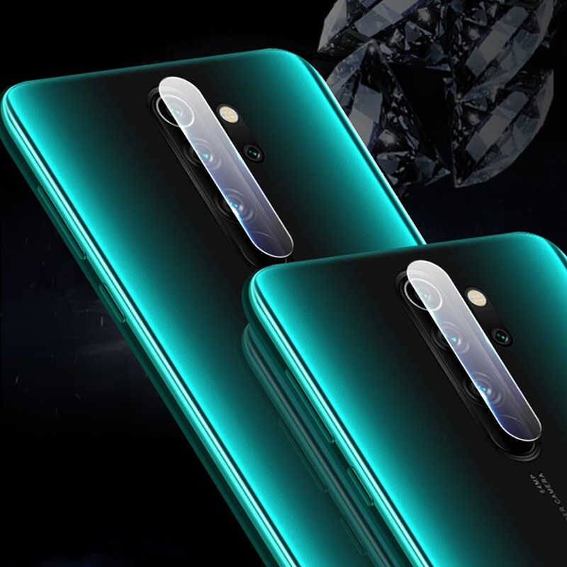 Xiaomi Redmi Note 8 Pro Kamera Lens Koruyucu Cam Filmi Tam Kaplama Tasarım (z-kamera-camı) Renksiz
