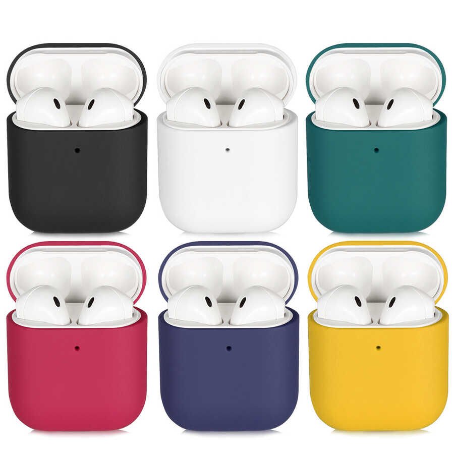 Apple Airpods Kılıf HEPTEKİLETİŞİM Silk Silikon