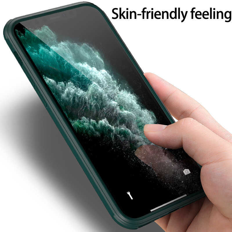 Apple iPhone 11 Kılıf HEPTEKİLETİŞİM Dor Silikon Temperli Cam Kapak