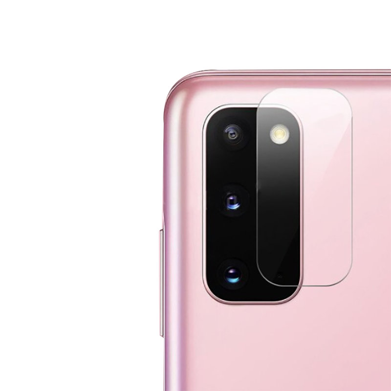 Samsung Galaxy S20 Kamera Lens Koruyucu Cam Filmi Tam Kaplama Tasarım (z-kamera-camı) Renksiz