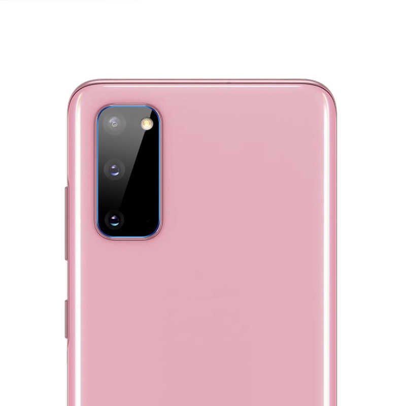 Samsung Galaxy S20 Kamera Lens Koruyucu Cam Filmi Tam Kaplama Tasarım (z-kamera-camı) Renksiz