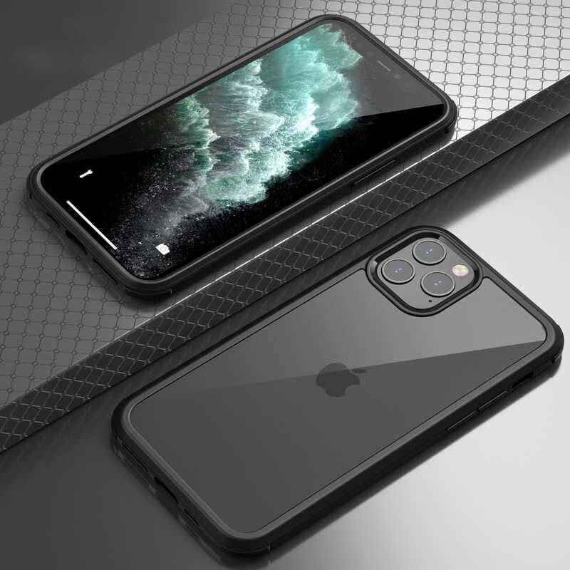 Apple iPhone 11 Pro Kılıf HEPTEKİLETİŞİM Dor Silikon Temperli Cam Kapak