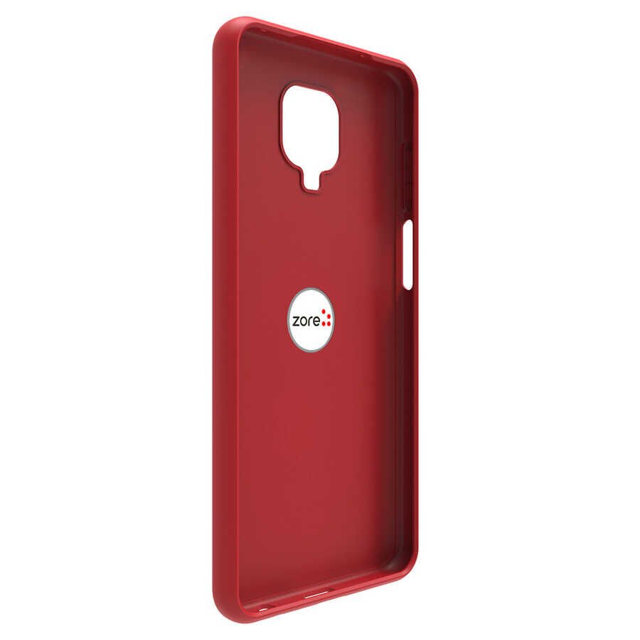 Xiaomi Redmi Note 9 Pro Kılıf Mat Pastel Renkli Ultra İnce Yüzüklü Yumuşak Silikon Kapak (Plex) Lacivert