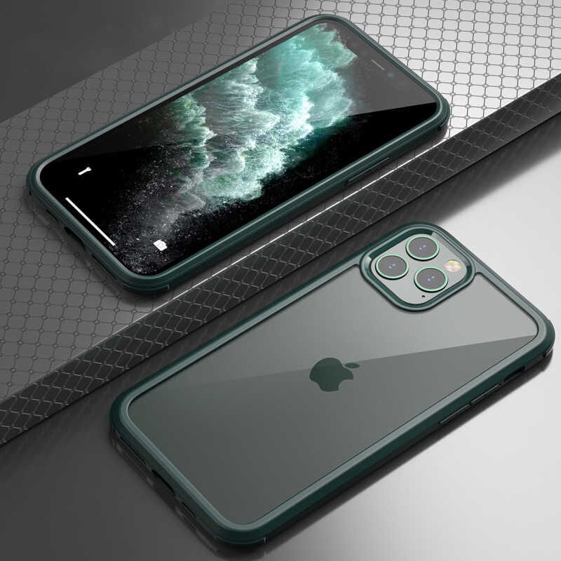 Apple iPhone 11 Pro Max Kılıf HEPTEKİLETİŞİM Dor Silikon Temperli Cam Kapak