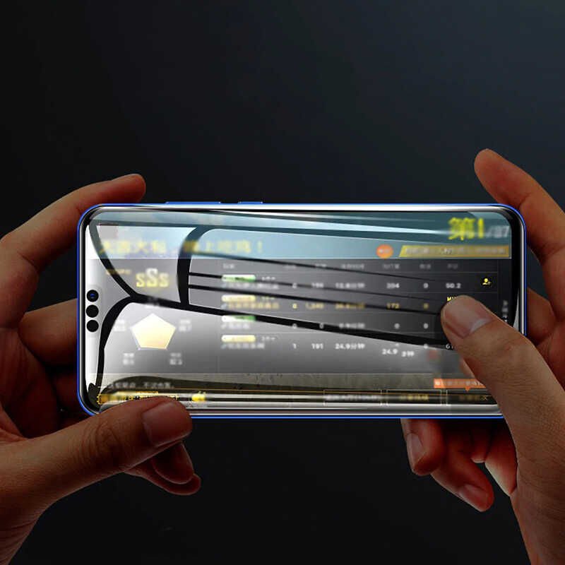 Huawei P20 Pro HEPTEKİLETİŞİM New 5D Privacy Temperli Ekran Koruyucu