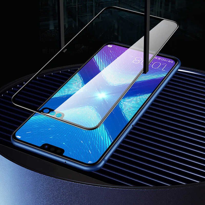 Huawei P20 Pro HEPTEKİLETİŞİM New 5D Privacy Temperli Ekran Koruyucu