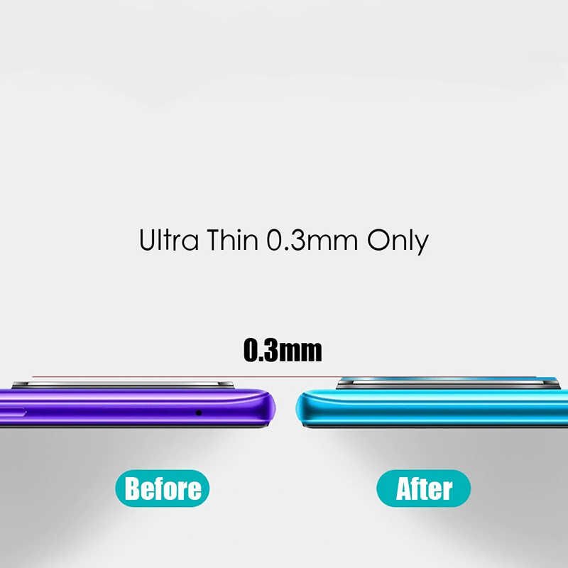 Realme 5 Pro Kamera Lens Koruyucu Cam Filmi Tam Kaplama Tasarım (z-kamera-camı) Renksiz