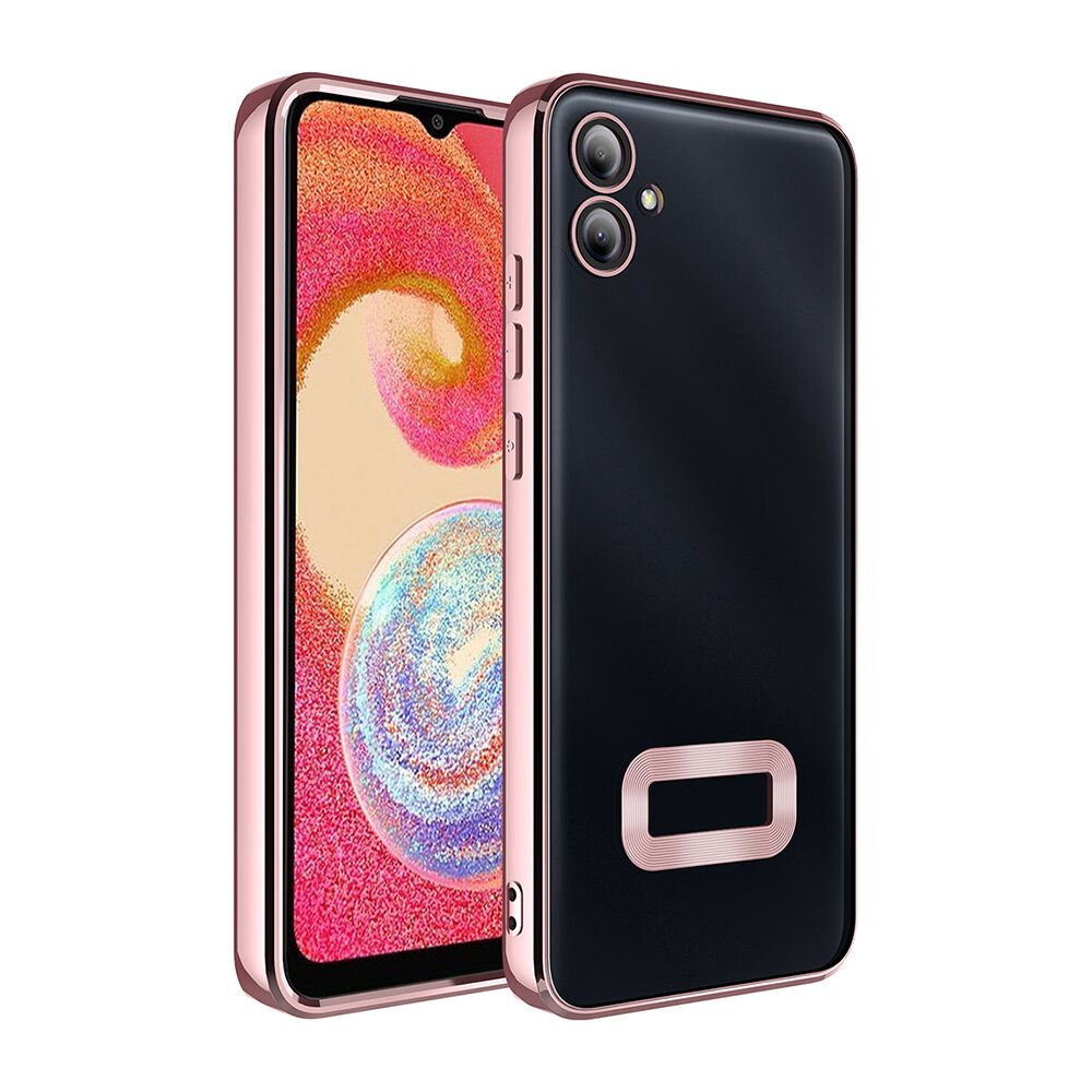 Galaxy A06 Kılıf Kamera Korumalı Logo Gösteren HEPTEKİLETİŞİM Omega Kapak