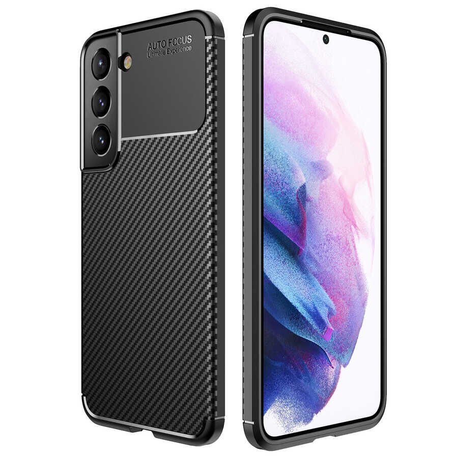 Samsung Galaxy S22 Kılıf HEPTEKİLETİŞİM Negro Silikon Kapak
