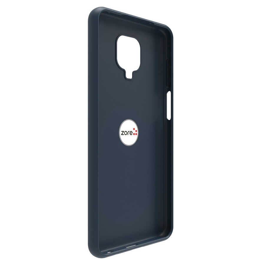 Xiaomi Redmi Note 9 Pro Kılıf Mat Pastel Renkli Ultra İnce Yüzüklü Yumuşak Silikon Kapak (Plex) Pembe Açık