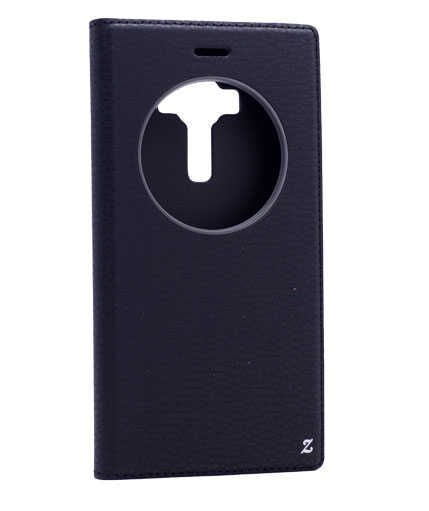 Asus Zenfone 3 Delüxe ZS570KL Kapaklı Kılıf Mıknatıslı 360 Tam Korumalı (DOLCE) Koyu Yeşil