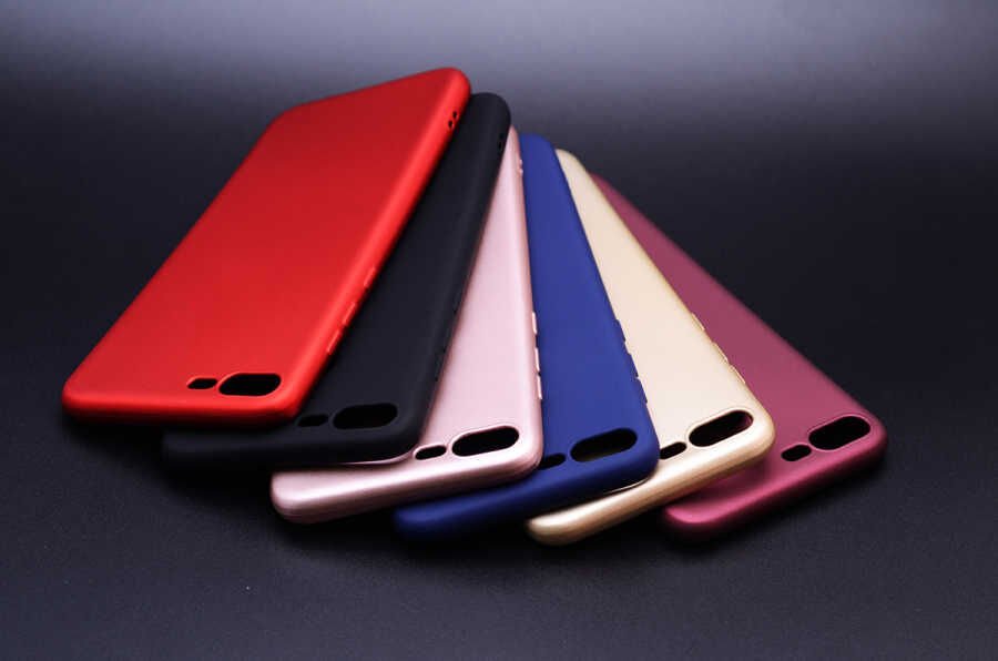 Huawei Honor 10 Kılıf Yumuşak Dokulu Soft Esnek İnce Mat Renkli Silikon Kapak (PREMİER) Kırmızı