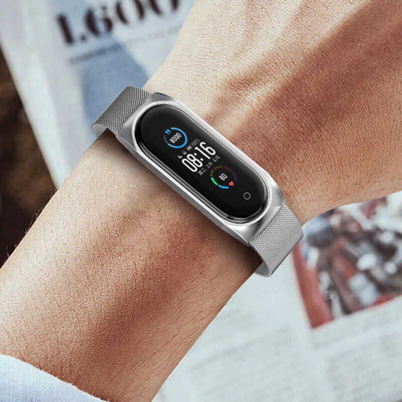 Xiaomi Mi Band 7 HEPTEKİLETİŞİM KRD-01 Metal Kordon