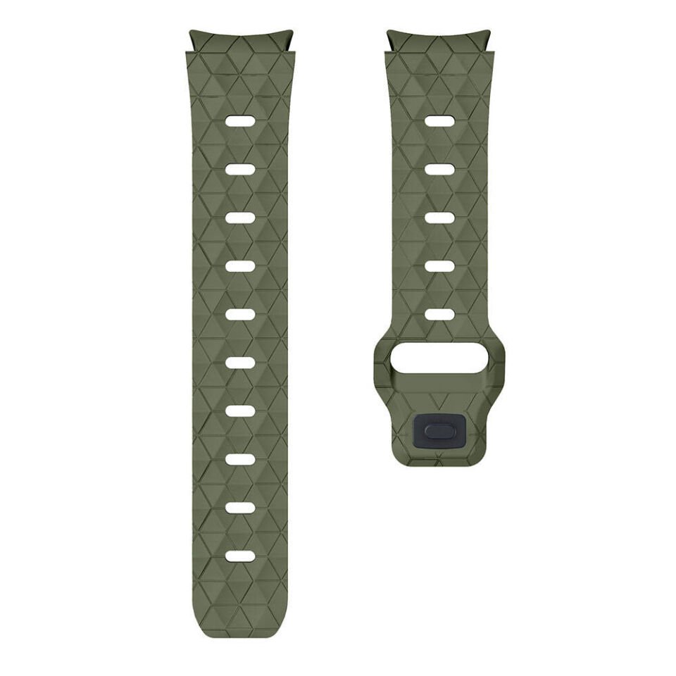 Samsung Galaxy Watch 6 44mm HEPTEKİLETİŞİM KRD-116 20mm Futbol Desenli Spor Tasarımlı Silikon Kordon