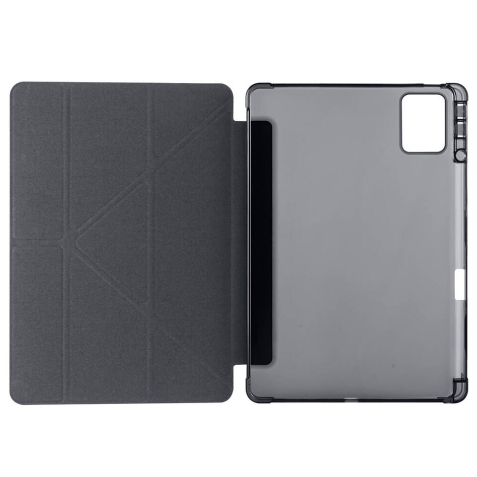 Lenovo M11 TB-330FU Kılıf Kalem Bölmeli Standlı Kılıf (TR) Mor