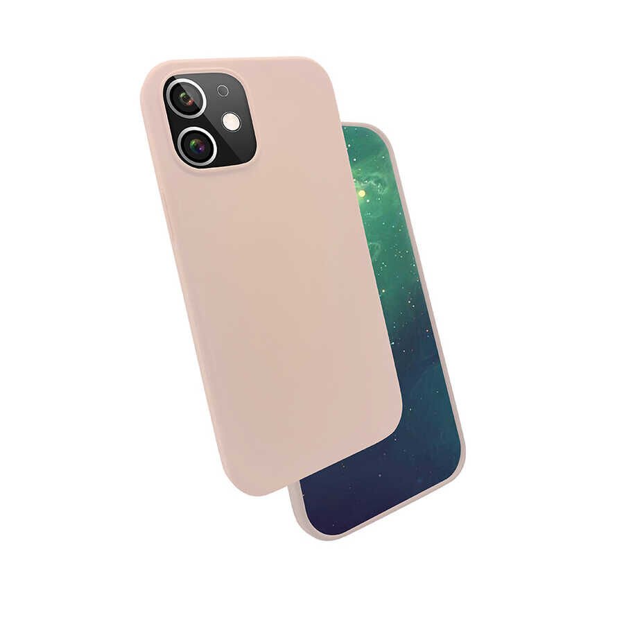 Apple iPhone 12 Kılıf HEPTEKİLETİŞİM Silk Silikon