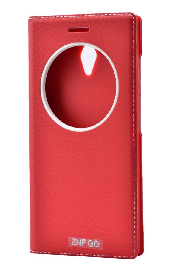 Asus Zenfone Go ZC500TG Kapaklı Kılıf Mıknatıslı 360 Tam Korumalı (DOLCE) Siyah