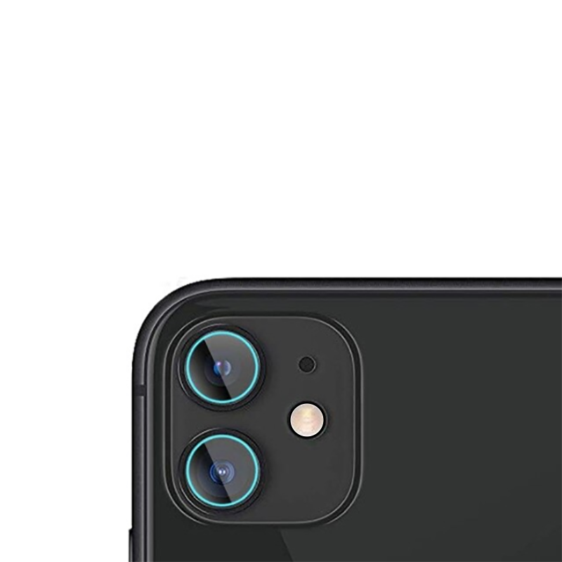 Apple  iPhone 12 Mini Kamera Lens Koruyucu Cam Filmi Tam Kaplama Tasarım (z-kamera-camı) Renksiz