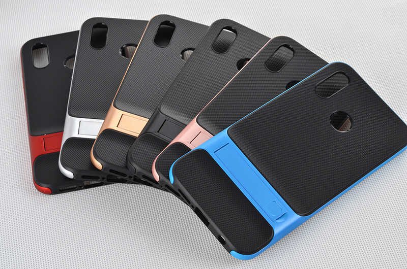Huawei P20 Lite Kılıf HEPTEKİLETİŞİM Standlı Verus Kapak
